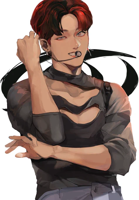 빨강머리 우영 최고#ATEEZfanart 