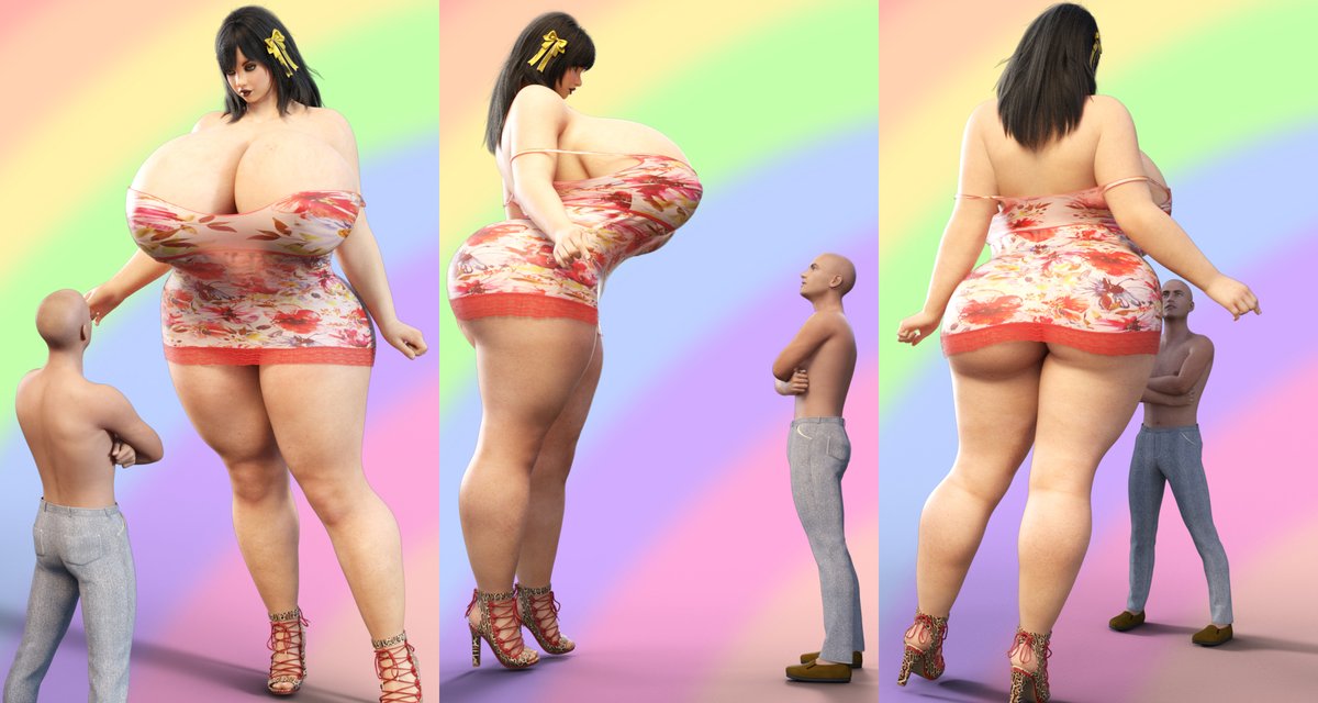 ELinkzelda's tweet photo. Lily

#3dart #bigboobs #bigbreasts #bigtits #hugeboobs #nsfw #tallgirl #giganticbreasts #nsfwart  #bbw #hourglassfigure https://t.co/PnbeCSuXTd