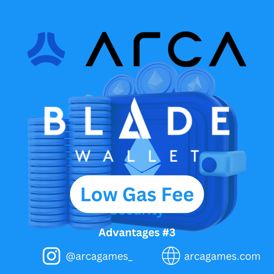 ArcaGames_'s tweet photo. 🚀Blade Wallet Advantages #3
✅Low Gas Fee
High gas fee has been a major issue with crypto transactions. With Blade wallet users can transact with lower fee as it is built on top of Hedera which has low and predictable gas fee.#ArcaGames #OneTo11 #Blade #BladeWallet #metaverse https://t.co/yWZExhRZk0