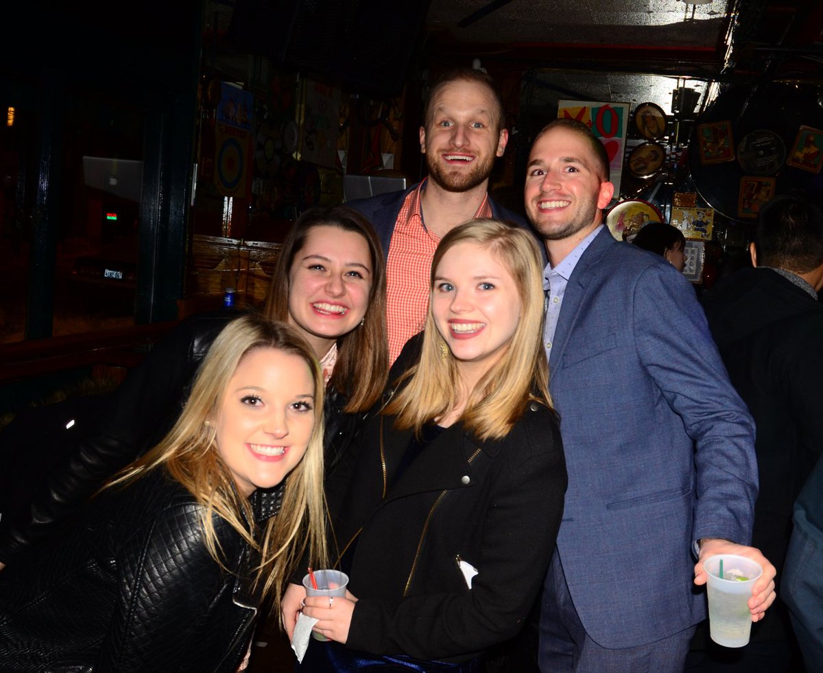 It's Thirsty Thursday! Doors open at 9 pm tonight— come have a drink with us. 🍻