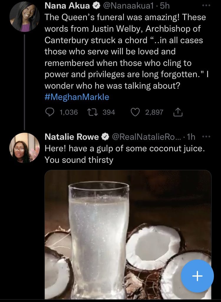 Andherewego__'s tweet photo. @ThatAsianDude_ @KenosisKinesis @redsarah99 @LouiseRawAuthor As she's so upset re her African mate, will she hold her other mate to task on her bullying of an African woman? 'Crickets
 #hyprocite will use anything to bully p.o.c who didn't fall for her performative BS &amp; is a goader &amp; enabler of hate towards other p.o.c 
*crickets.. https://t.co/t5dDTdlCED