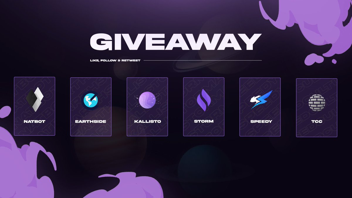 What a better way to start this new year?😈 @NATAIOBOT 1 monthly key @EarthSideIO 1 monthly key @KallistoAIO 1 monthly key @Storm_AIO 2 monthly key @speedy_so 2 x 5GB 2.0 resi @ClosedCulture 2 invites 48 hours from now before the giveaway ends. RETWEET & FOLLOW to participate🎉