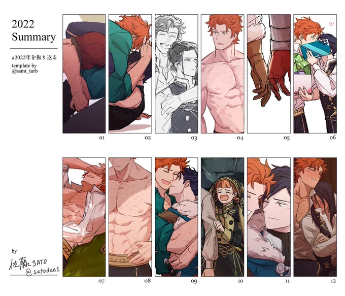 It's once again the end of a year!! Thank you so much for being here with me, see you in 2023!! #Artsummary2022 