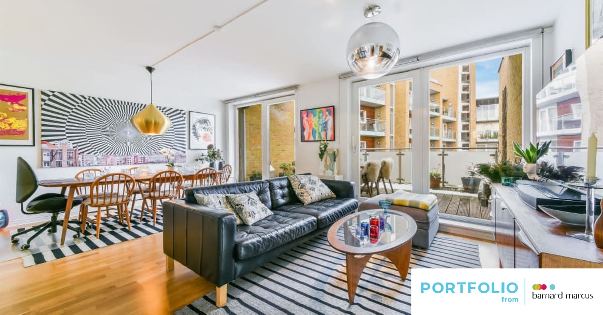 Battersea Park Road, London | A fantastic DUAL ASPECT apartment with dual east and west facing roof terrac ... barnardmarcus.co.uk/properties/163…