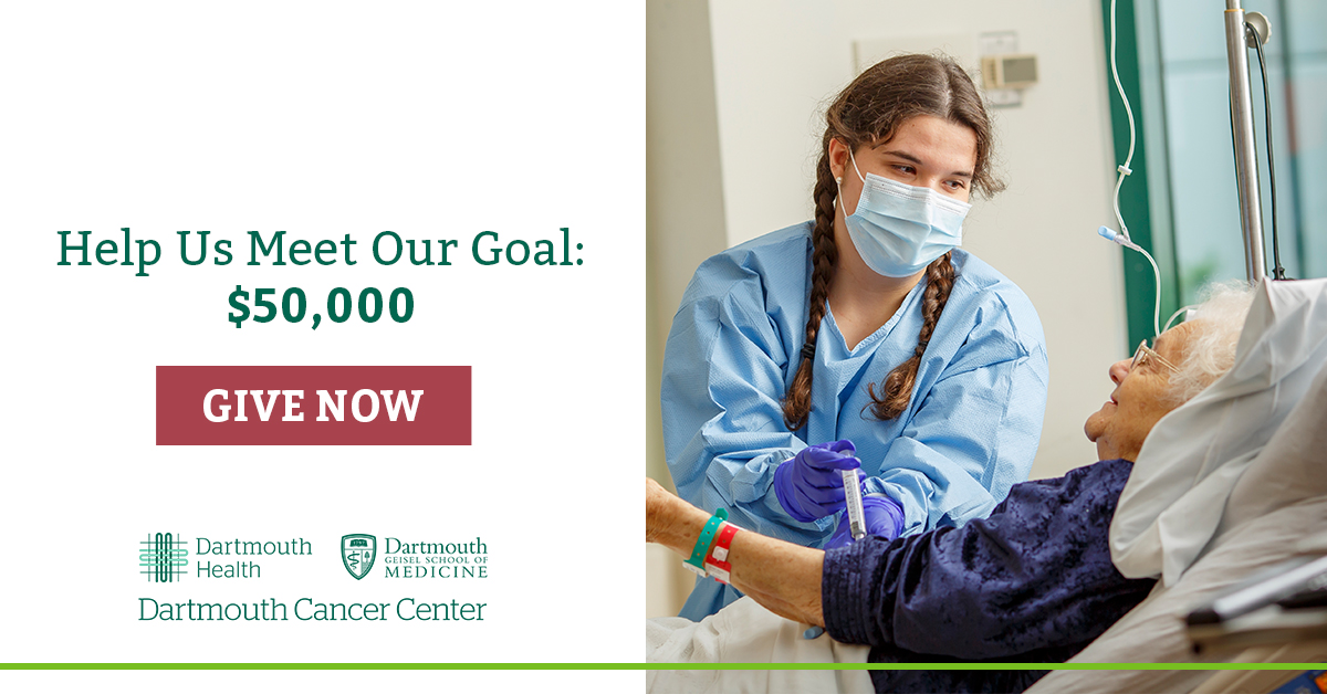 The year is almost over, but there’s still time to make a difference. Will you help us raise $50,000 by December 31? Your donation will bring much needed support to patients and families facing cancer in the new year. Donate online at: bit.ly/3YGQUuO