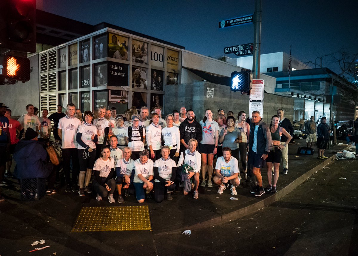 Highlight of 2022 was the visit of Mitlaufgelegenheit Freiberg, a running club from Germany. After seeing the doc, the group decided to come to Los Angeles to meet Judge Mitchell and <a href="/Skidrowrunclub/">Skid Row Running Club</a>. It was a memorable experience for all of us. Happy New Year!
#skidrow