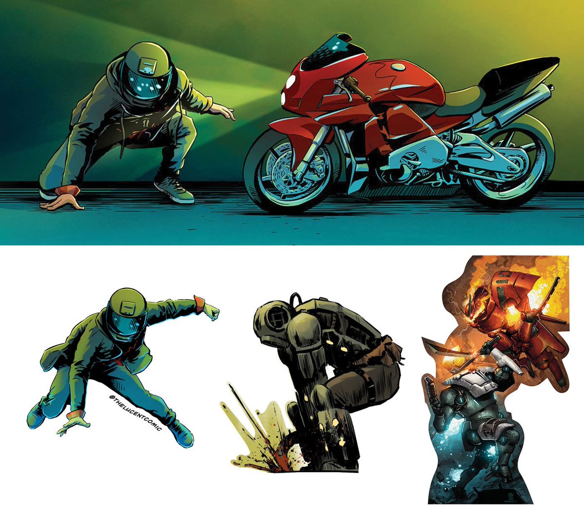 SnuggyJr's tweet photo. Bookmarks vs Stickers hit 4K! Don't miss out on this 🔥 #indiecomics art for your #Novels laptops and gaming towers! https://t.co/T4g0k3FmaW
Art from @Mitografia @CamelMoonArt @thelucentcomic @DJComicsMate @shelbywankenobi and more tagged below 👇
Closing soon! Don't miss out! https://t.co/s4IWKe8CAz