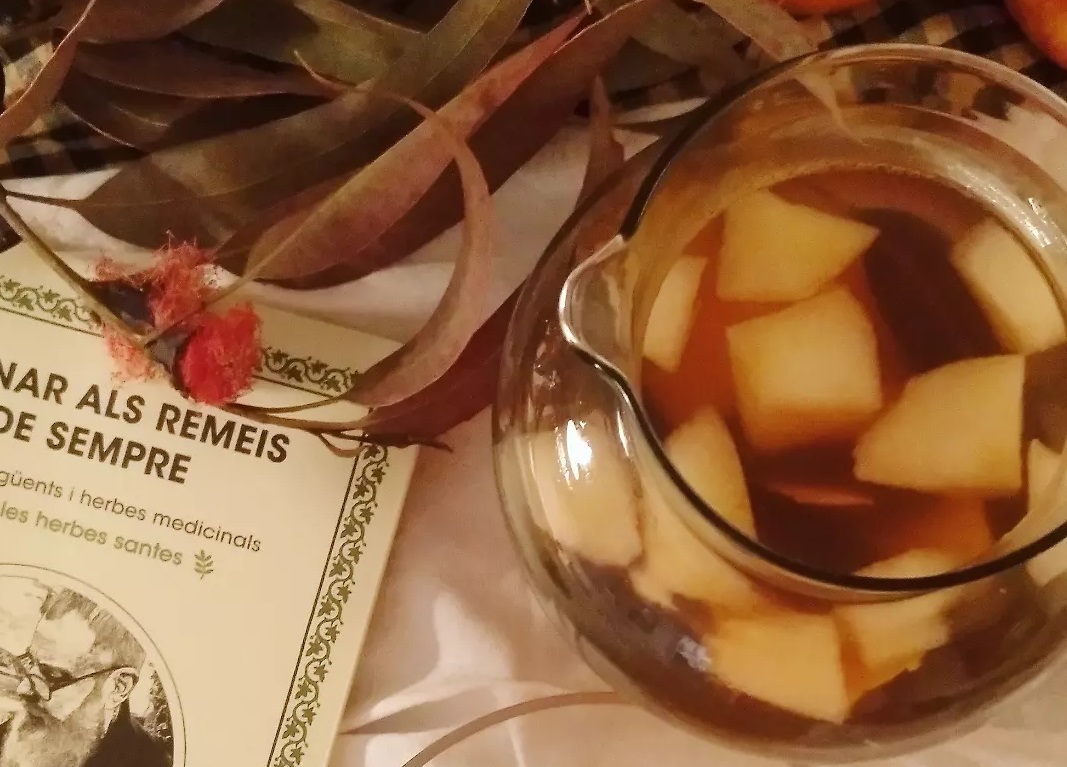 CalendariErmita's tweet photo. #REMEIS DE L'ERMITÀ - Aquests dies de #Nadal que molts tenim eucaliptus 🌿 a casa aprofitem per compartir un remei ☕ del llibre #TornarRemeisSempre de #fraValentíSerra ideal per combatre #refredats i estovar la #tos.
👉🏻 Més info https://t.co/RwWzAkNReb https://t.co/9kW0TwY6Y1