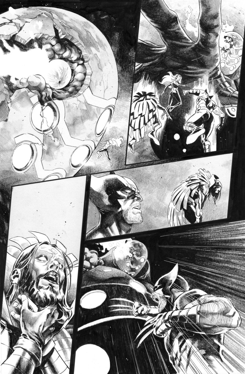 FraMobArt's tweet photo. my personal favorite interior pages done in 2022!
#xmen #secretxmen #axexmen #judgmentday #xspoilers #SecretInvasion #avengers #marvelcomics https://t.co/G3kuui5Uk2
