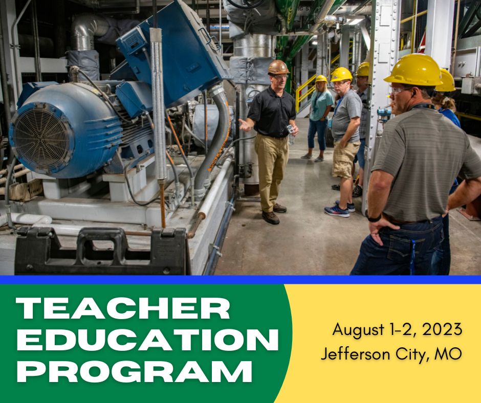 MaconElectric's tweet photo. 💡Energy in Today's Classroom!💡 August 1-2, 2023, at the Courtyard Marriott in Jefferson City! Check out our website for more information and to apply! https://t.co/dryhnc6ti9 https://t.co/YGF0RsnZ8I