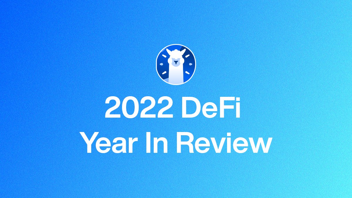 0xngmi's tweet photo. Introducing: "2022 DefiLlama Year in Review 📊✨"

This report, written by Archwizard @0xKofi, covers every major trend of the past cycle from a data-driven perspective

- Catalysts that drove TVL
- Multichain narrative
- Emerging trends
And more! https://t.co/YKW8KkhT93