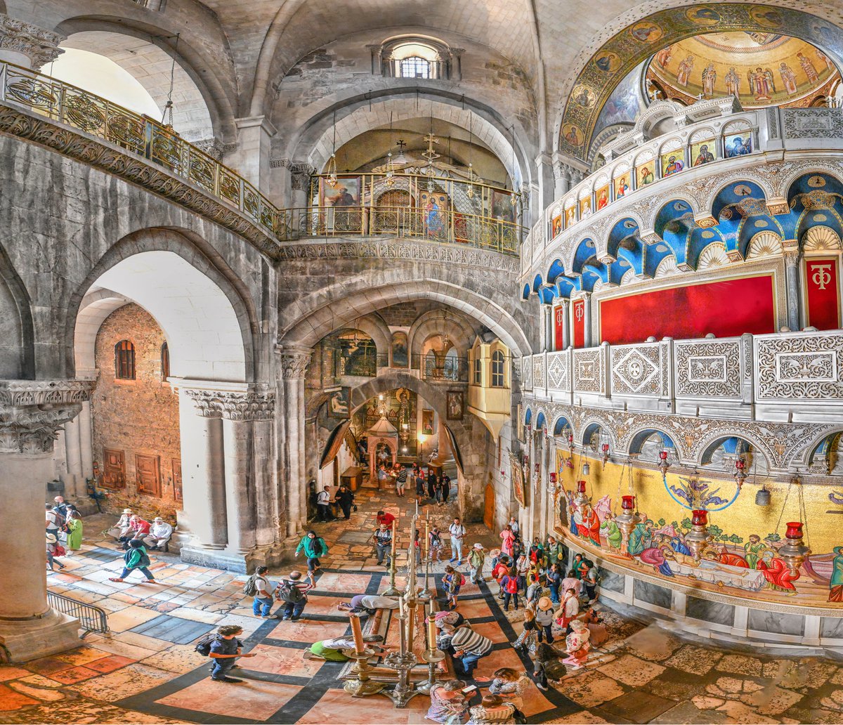 influential_nft's tweet photo. "Holiness" by the photographer Amir Chodorov.
This artwork was created using 750 pics of the church of the Holy Sepulchre in Jerusalem, with Amir's unique patented method of "Wholeness Photography" (TM).
@amirchod 
https://t.co/tz52KIGTrr
#nftphotography #nftart #photography #nft https://t.co/bjN1aziO4S