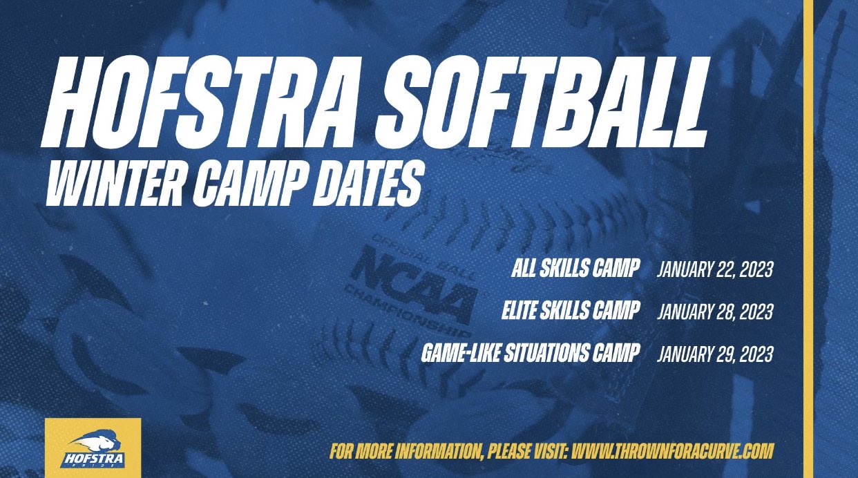 Hofstra Softball Camps (HofstraSBcamps) / Twitter