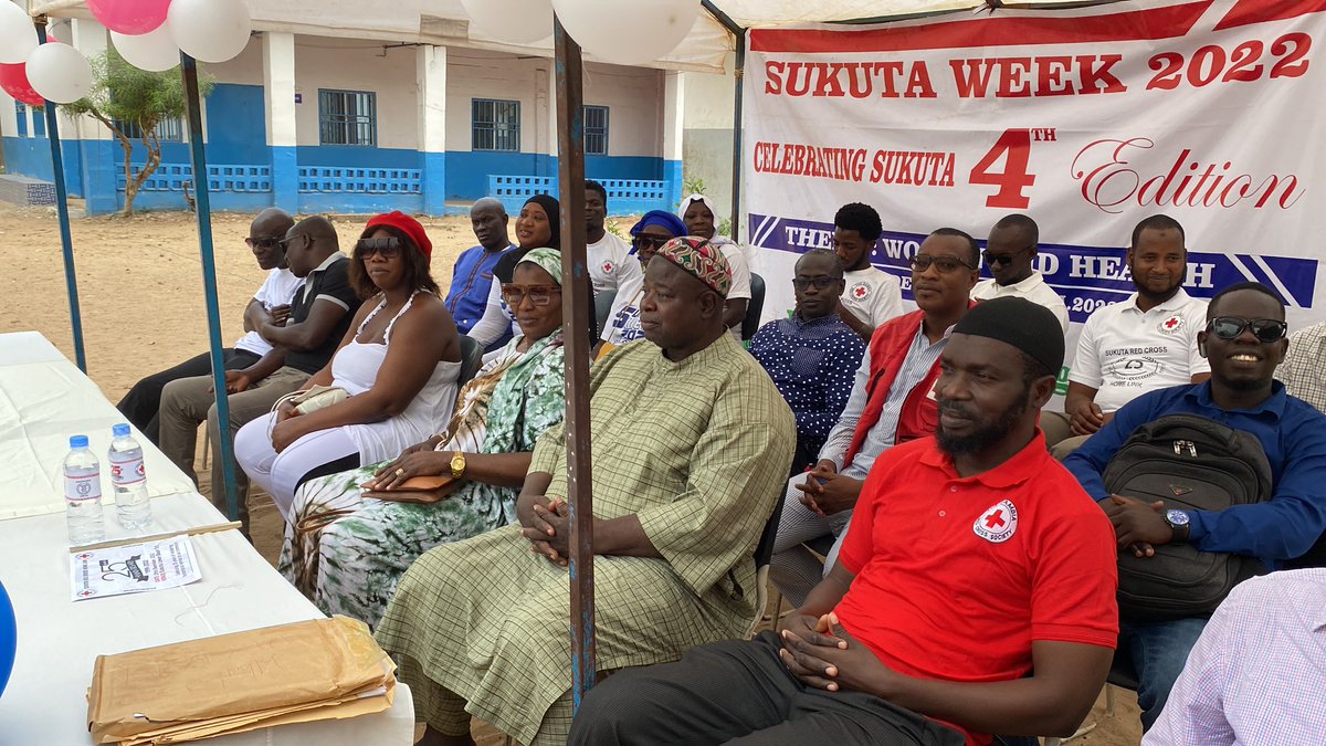 bambas88's tweet photo. Today, I joined rest of the members @SukutaRCHL to mark the #SilverJubilee (25 years of humanitarian services to our community). This is where it all started for me &amp; hundreds of other @GambiaRedCross volunteers. I am truly honoured to be part of the celebration 🎉.
#TheBigLink https://t.co/Ih5maZWl7J