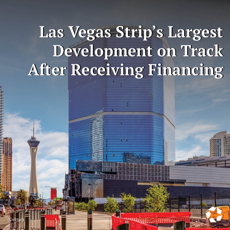 CoStarNews's tweet photo. Developers of the long-delayed Fontainebleau resort and casino in Las Vegas have obtained $2.2B in construction financing.

Full story by @LouHirshWork.