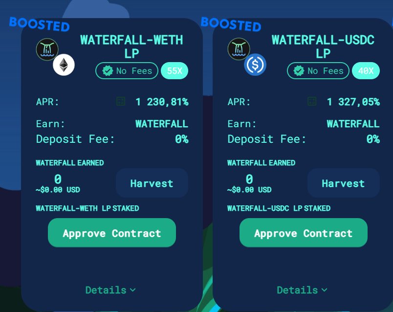 Mars_DeFi's tweet photo. A consistent solid builder with the best interest of the community in mind is @defi_waterfall .

In the spirit of the holidays, the #APRs got boosted thus better rewards 💰💰

You definitely want to maximize your returns here : https://t.co/Rk4MsDdwSi

#arbitrum #cryptocurrencies https://t.co/g16TQPgSgF