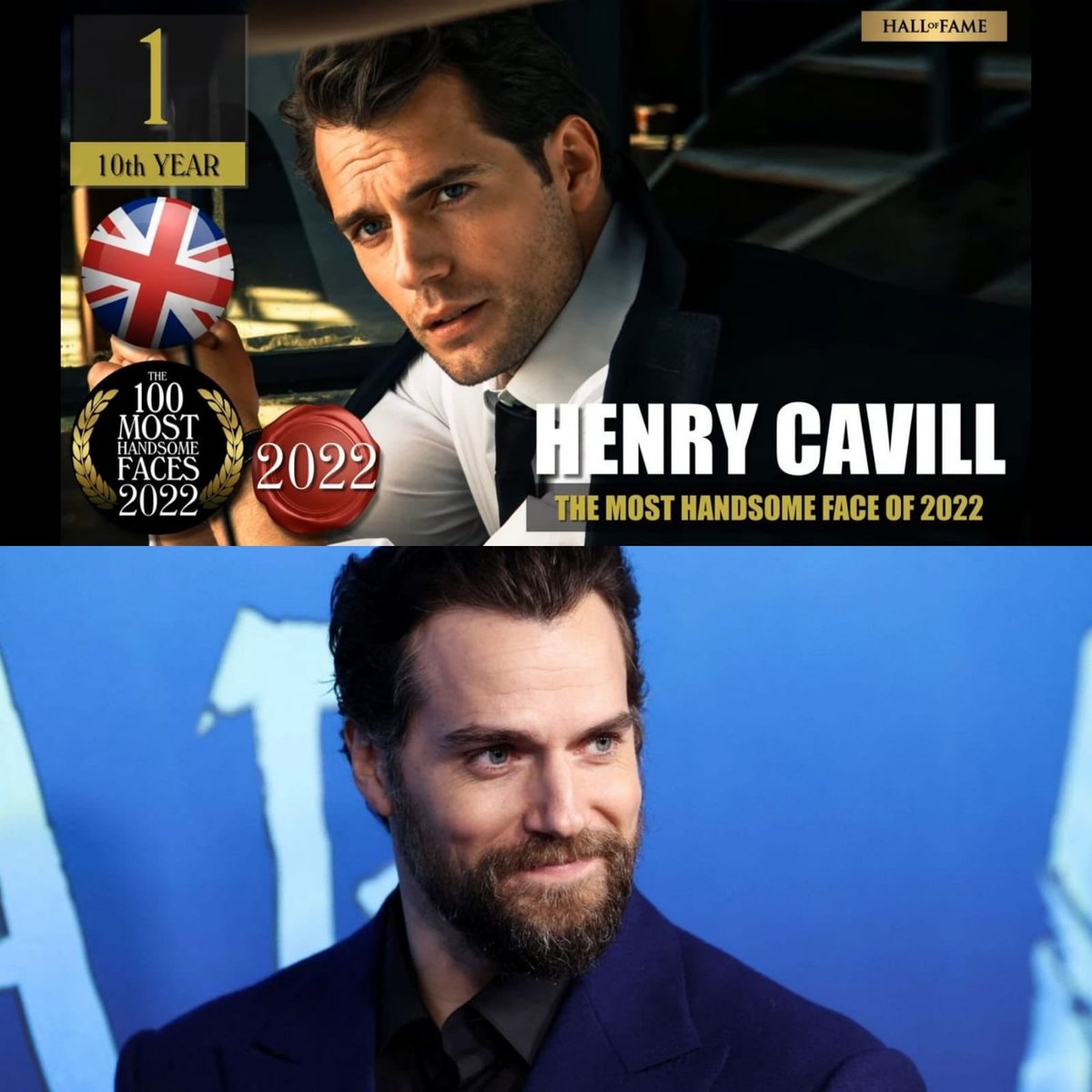 GabyMeza8's tweet photo. EL HOMBRE MAS GUAPO DEL 2022 🤩 #HenryCavill se erigió como el hombre más guapo del año para la revista #TCCandler, tras una cerrada votación, de la que salió triunfador https://t.co/UkrlKOtSxl