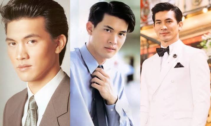 He's good in all aspects like this, so I want to know who Saint is an idol in his work?

❤️ : My favorite person is phi Ken Teeradet.​ Because I grew up with his dramas. He's very cool. He's an inspiration in similar ways of working. So I have him as my idol.
(4)
#Saint_sup
