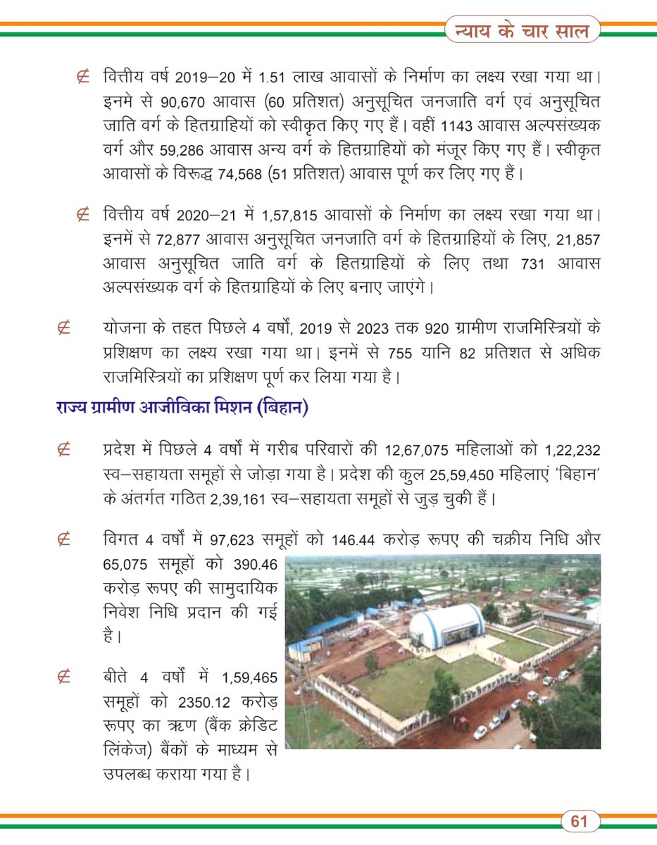 #मनरेगा_कर्मी_मांगे_न्याय
2018 मे किया न्याय का वादा 10दिन मे सरकार बनते ही नियमितिकण होगा ?

2022 आज तक कांग्रेस सरकार द्वारा वादा पुरा नही किया,फिर न्याय के 4साल कैसे चिख चिख के  पुछ रहा है 17साल से शोषित मनरेगाकर्मी जिनकी मेहनत की गाथा आपके न्याय कज 4साल पुस्तिका मे अंकित है