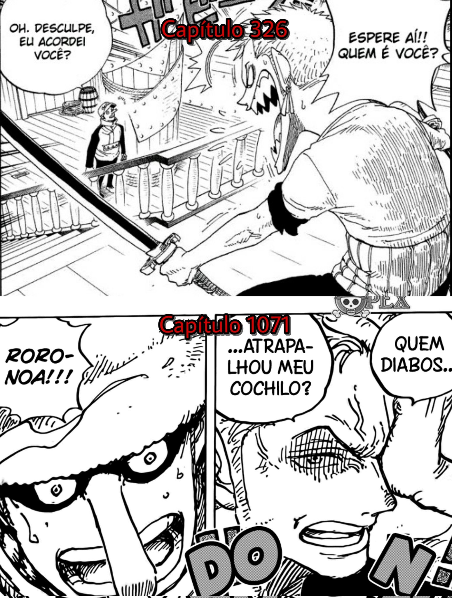 Mangá 1071  One Piece Ex