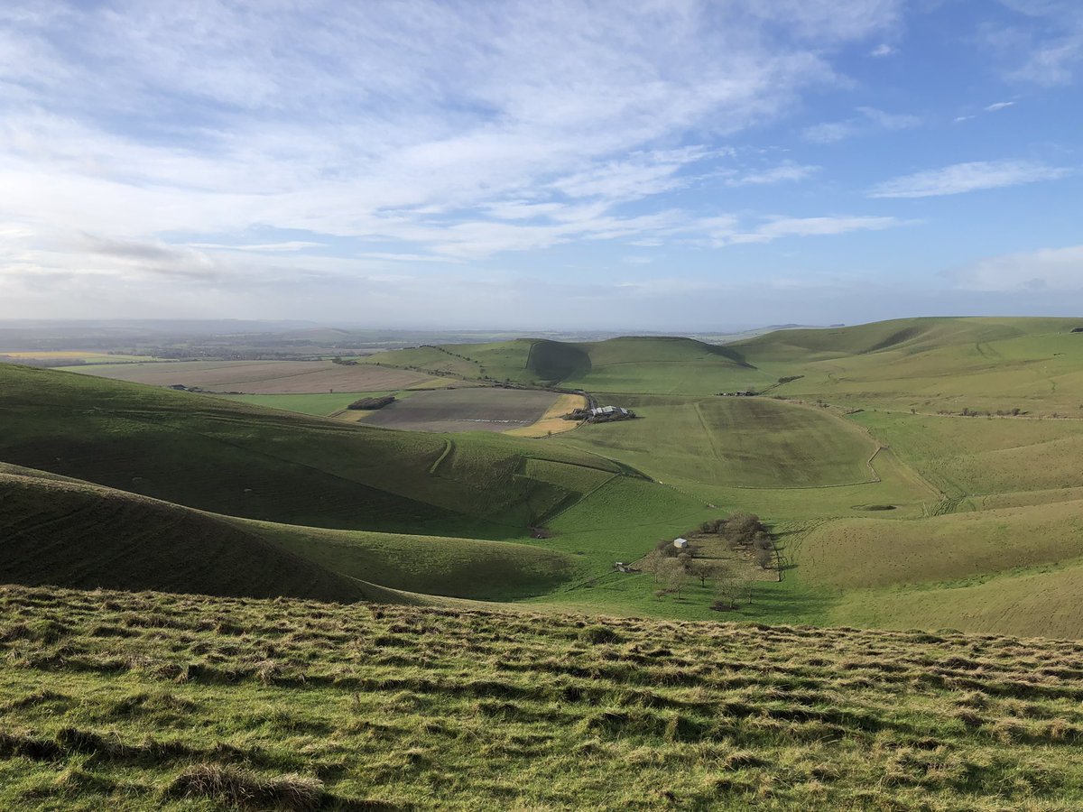 Out and about on Walkers Hill, near Alton Barnes between Devizes and Marlborough #WiltshireWalks with long views from the famous #Wansdyke and Alton Barnes White Horse down the Vale of Pewsey