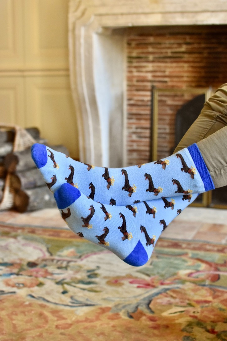 CollegeroyalSAS's tweet image. 🧦 Nos chaussettes à teckels couronnés ont eu beaucoup de succès pour Noël !

🐾Vos pattes en seront-elles les prochaines propriétaires ?

💙🇫🇷 Faites en France et disponibles sur eshop-collegeroyal.fr