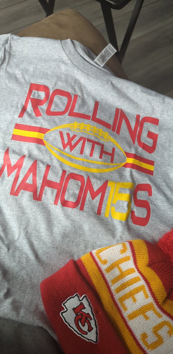 jessm064's tweet photo. We get to take this dude to his FIRST @Chiefs game this weekend and he is SO excited 😍❤️ traveling all the way from Ohio. @PatrickMahomes your biggest fan is coming for you! ❤️💛 https://t.co/pNMzKAR4aI
