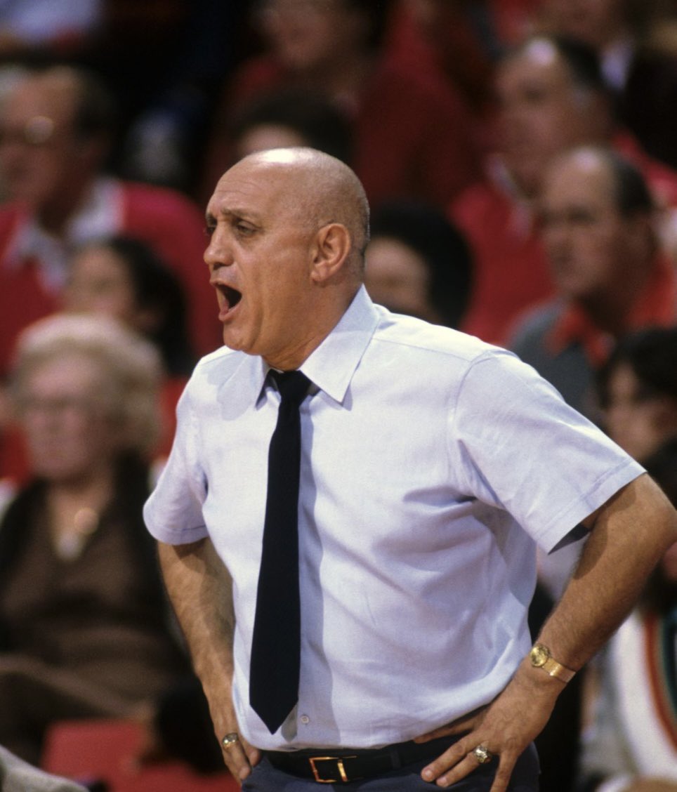 TweetsbyCoachP's tweet photo. “The more your players have to think on the basketball court, the slower their feet get.”

- Jerry Tarkanian https://t.co/XzuQxm3RQe