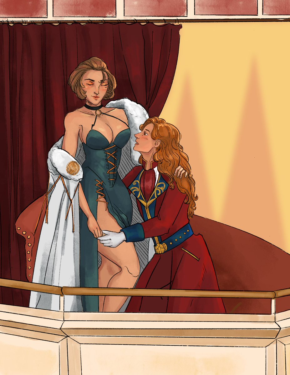 Reserved for the Prime Minister: Manuela and Ferdinand for <a href="/fe3hrarepairex/">FE3H Rarepair Exchange | WORKS REVEALED ✨</a> 

I love how she becomes PM in their ending 🧡