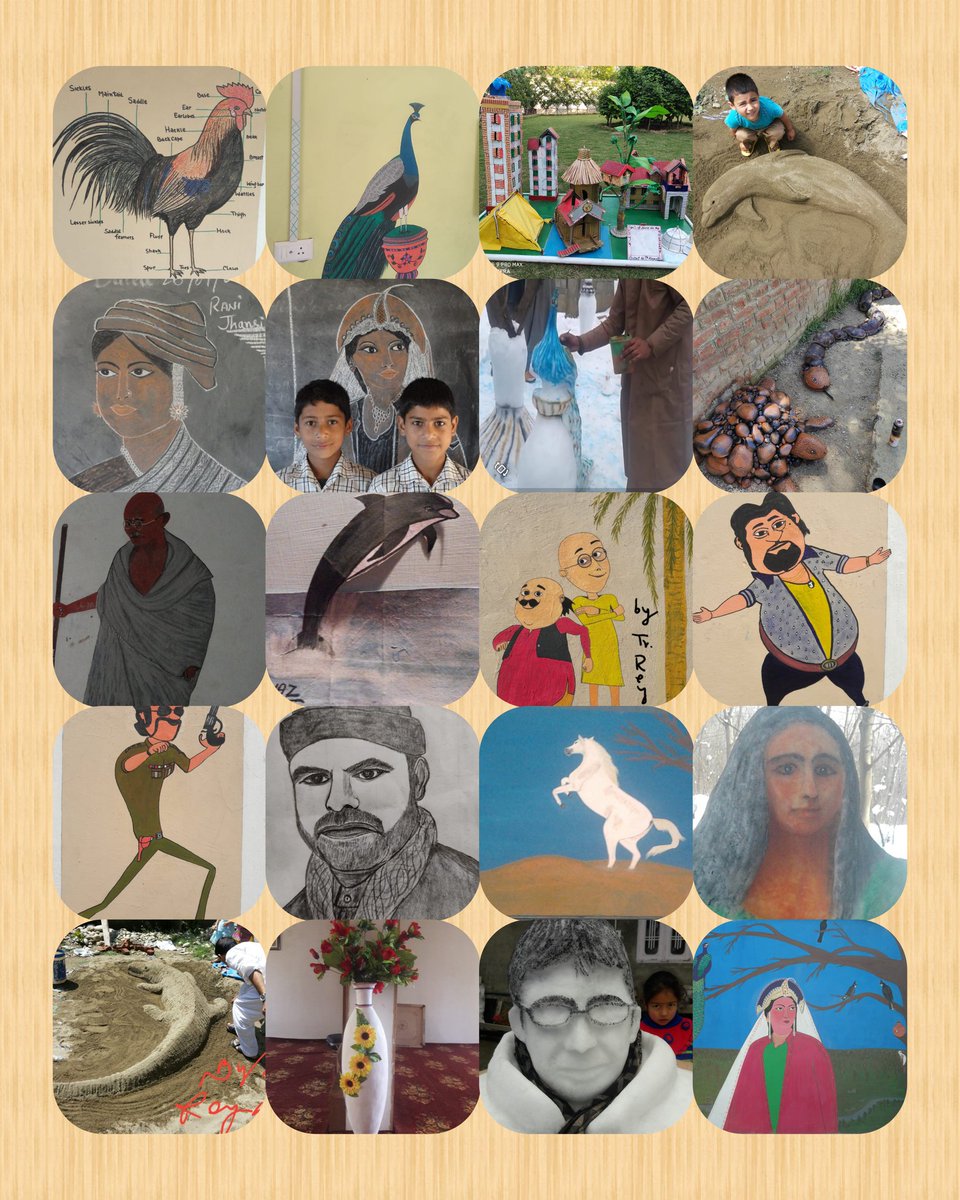 CEOKulgam's tweet photo. #Art_Integrated_Learning: Reyaz Ahmad Dar, a government teacher from Qaimoh Kulgam is an Artist par excellence and he is winning admiration from every corner for his unmatched skills.He loves to teach through Art and believes that a teacher must be an Artist too.
@DrBilalbhatIAS https://t.co/gS0tqEtA4d