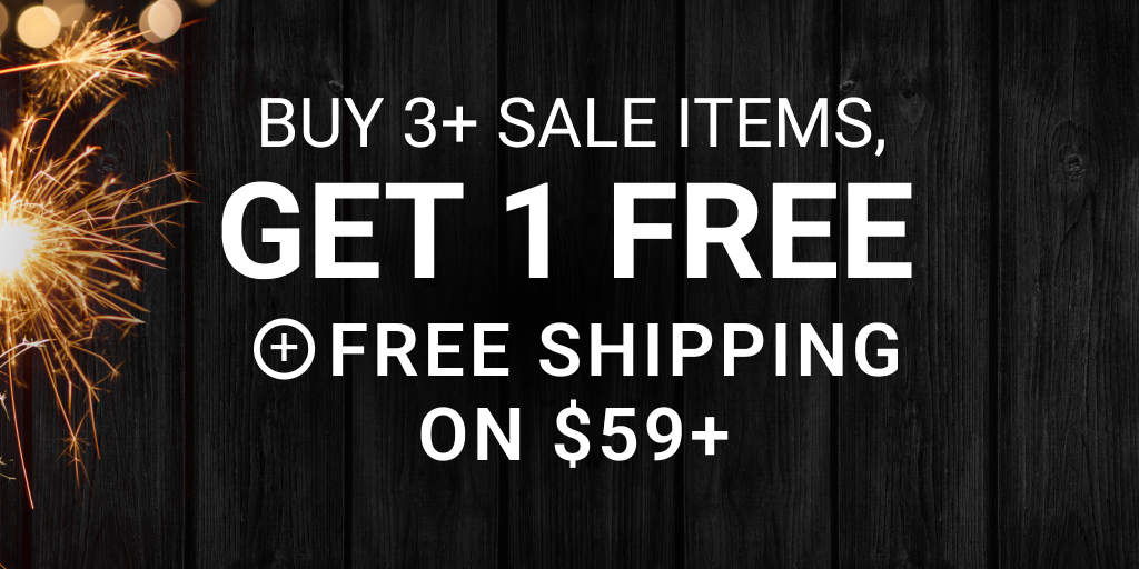 LSCollection's tweet image. 🎇We're going out with a bang! Get a free sale item when you buy 3 or more sale items and get free shipping on orders over $59 or more with code 57JDWC.
shorturl.at/KMSZ8