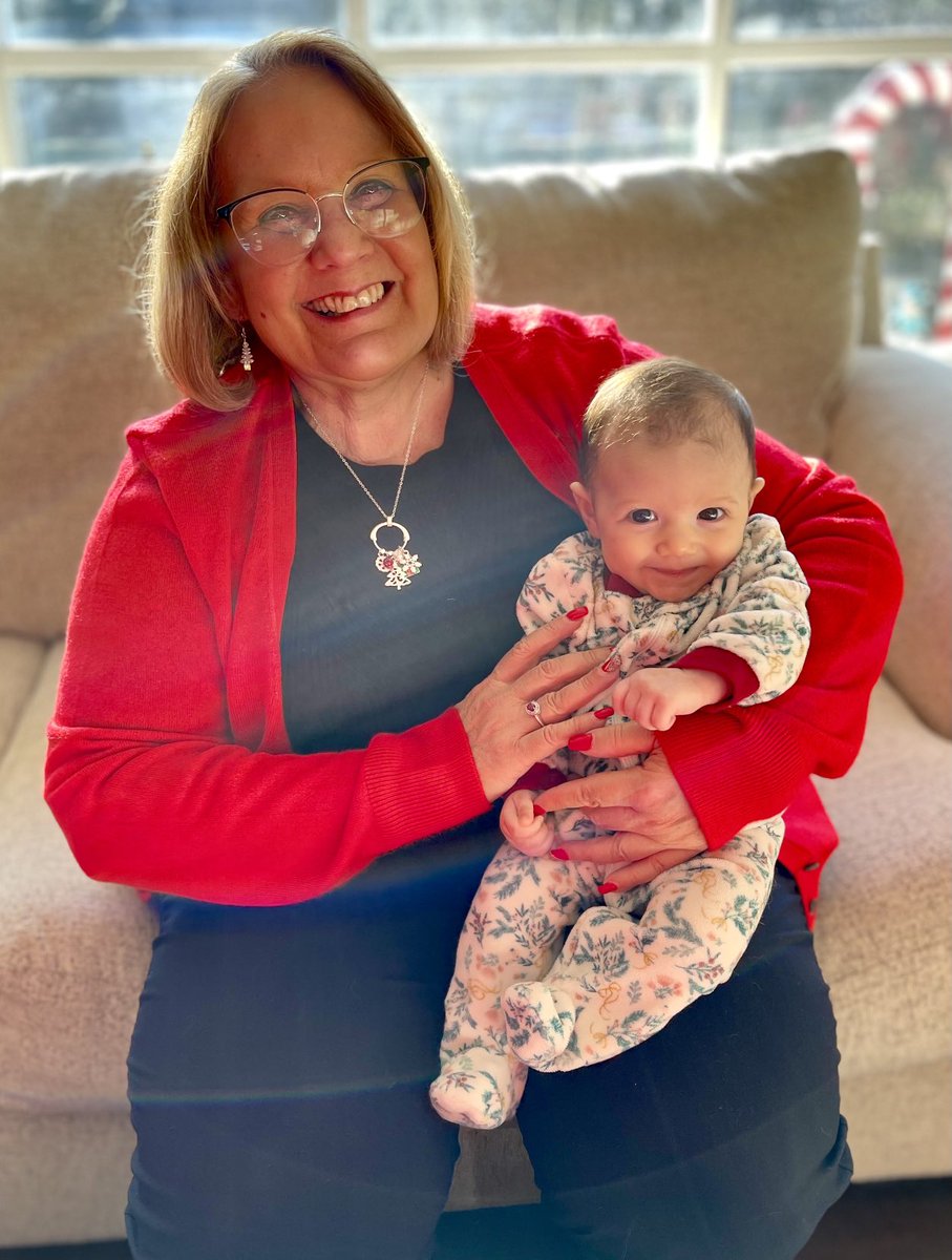 Best Christmas present ever—my first grandchild 😍