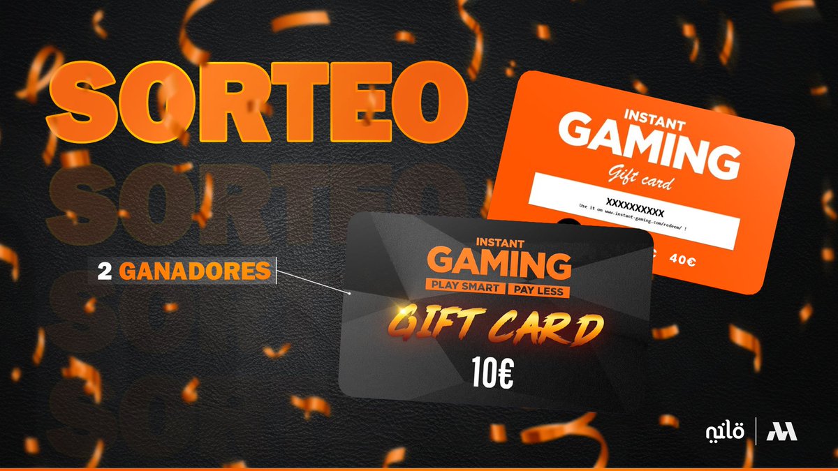 💰 #SORTEO de 2 CÓDIGOS de Instant Gaming de 10€ 💰

~Like y RT 🔃❤️
~Seguir a <a href="/NiloWear/">NiloWear</a> y a <a href="/mvstercs/">mvster</a>
~Mencionar a 2 amigos 👥

Daremos los 2 ganadores el 6 de enero📆

¡Suerte!🍀