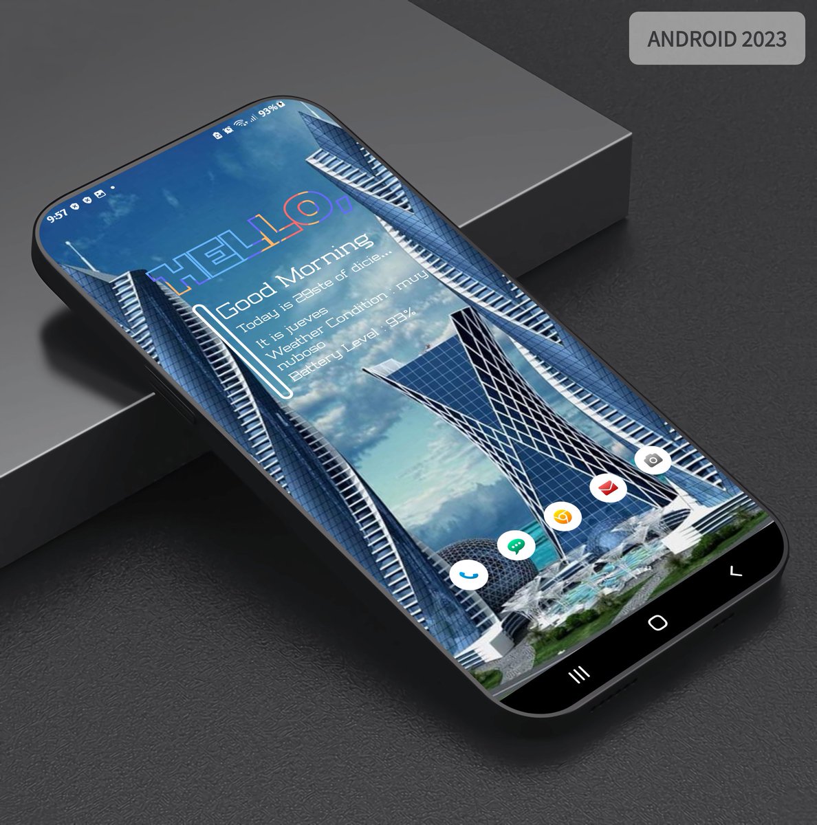 TheSetupAndroid's tweet photo. Buenos dias a todos les comparto mi nuevo Home
Widgets kwgt
Imagen de mi galeria
Template Nalankang
Nova Launcher 8.0.2
Hishoot2i https://t.co/wmIoyUf0Fa