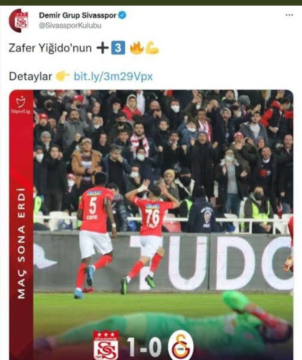 Hatirladin mi o geceyi <a href="/Sivasspor/">Sivasspor</a> 
Zafer Aslanin ✔️3️⃣🍻🥳😂