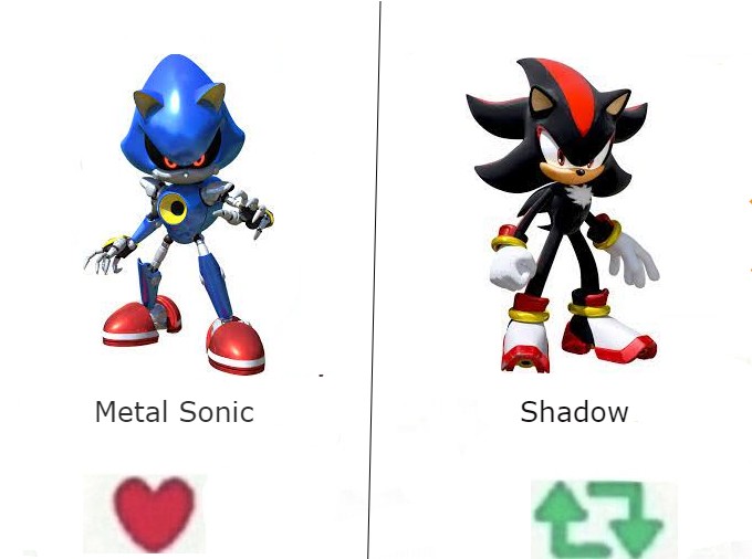 Sonic: 5 Reasons Why Shadow Is His Biggest Rival (& 5 Why It's Metal Sonic)
