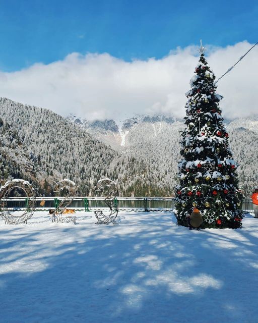 AbkhaziaP's tweet photo. #Ritsa #Abkhazia waving goodbye to 2022 🎄 https://t.co/RriXC0nxwT