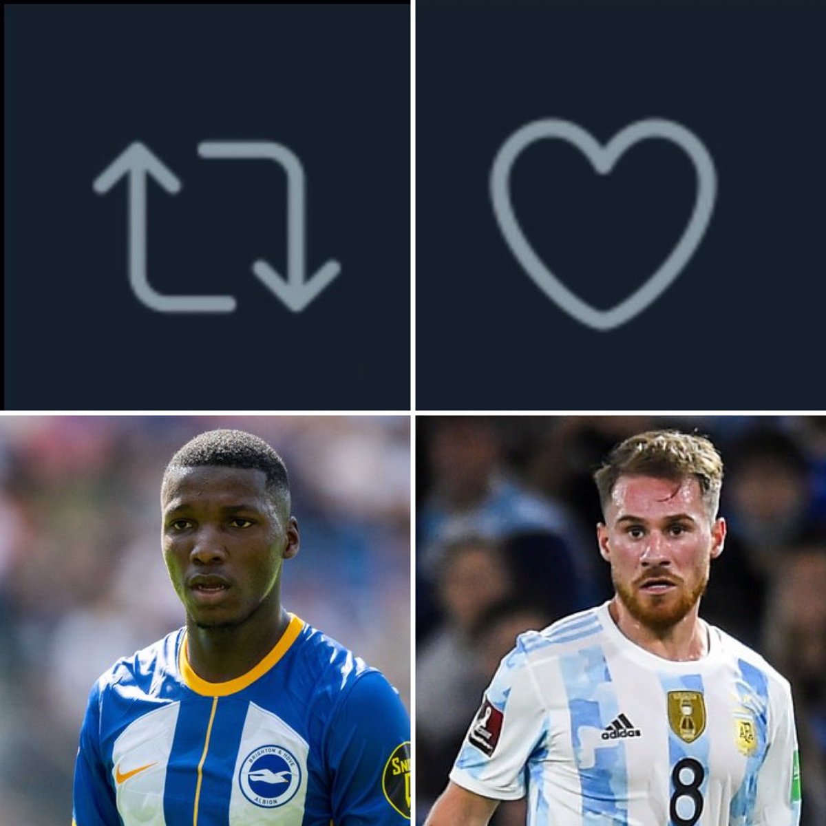 LFCblogster's tweet photo. #LFC midfield question…
Moises Caicedo vs Alexis MacAllister who would you want in red? https://t.co/CLEbOjWnl8
