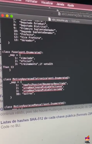 soseramemes's tweet photo. silencio, estamos fazendo o code review das urnas https://t.co/s3tZGfChpT