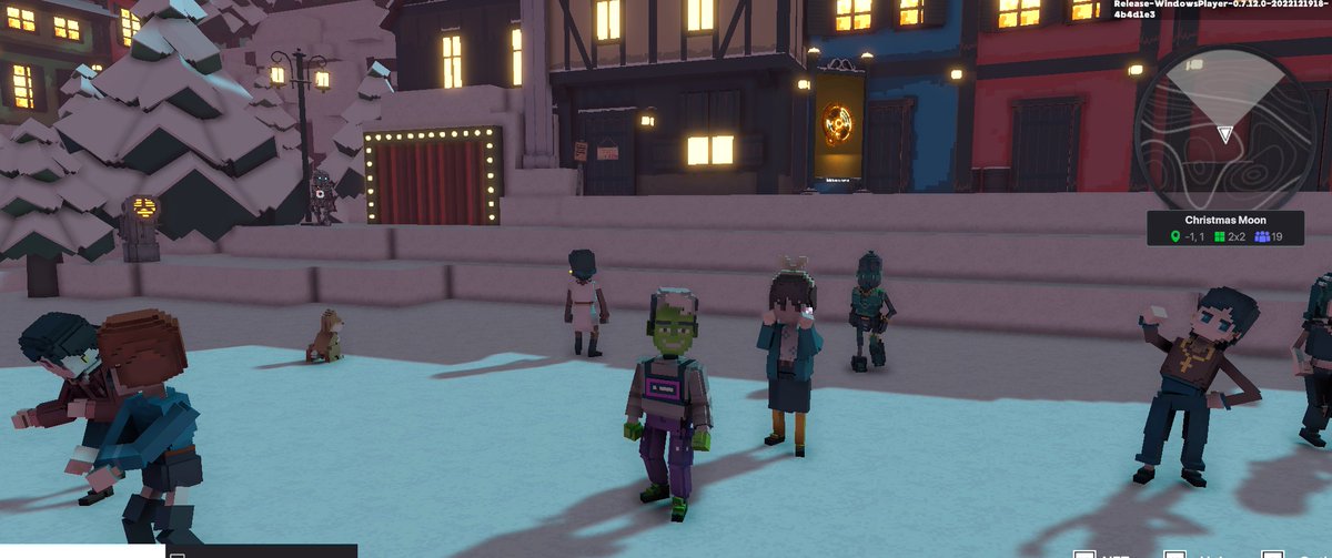 AikerErikson's tweet photo. @TheSandboxGame @LuluLand_World I found Monica in Christmas Moon by @LuluLand_World! 🌜 I participated in the #SeasonsGreetingsTSB challenge for a chance to win an NFT! https://t.co/iQFKbopNAT