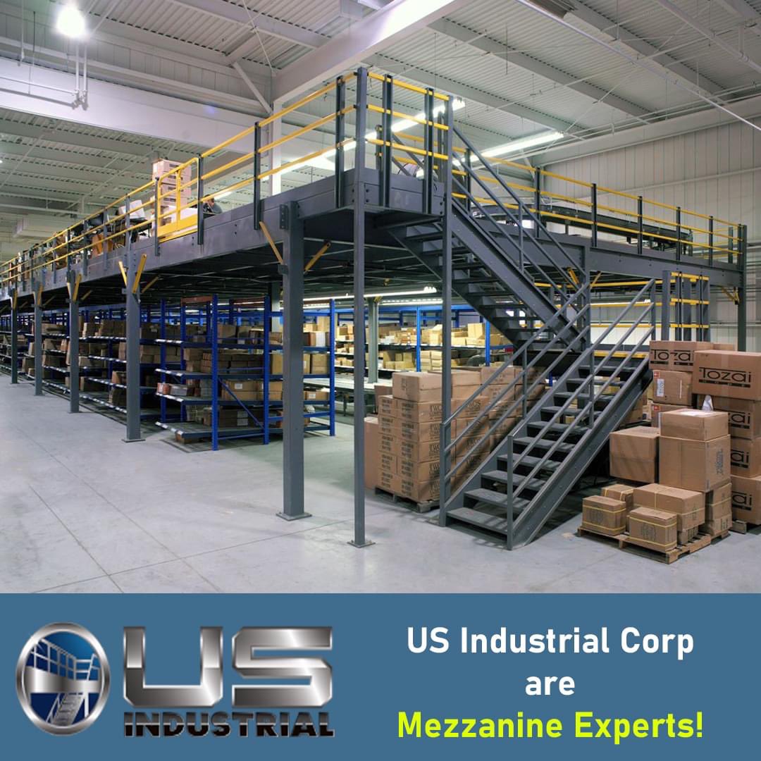 Our Mezzanines can integrate into any work space while creating new useable space quickly and economically!

No matter the need, our #mezzanines can be custom built to fit your business’s needs!

Contact us: bit.ly/USIC_Contact or (203) 540-5669
