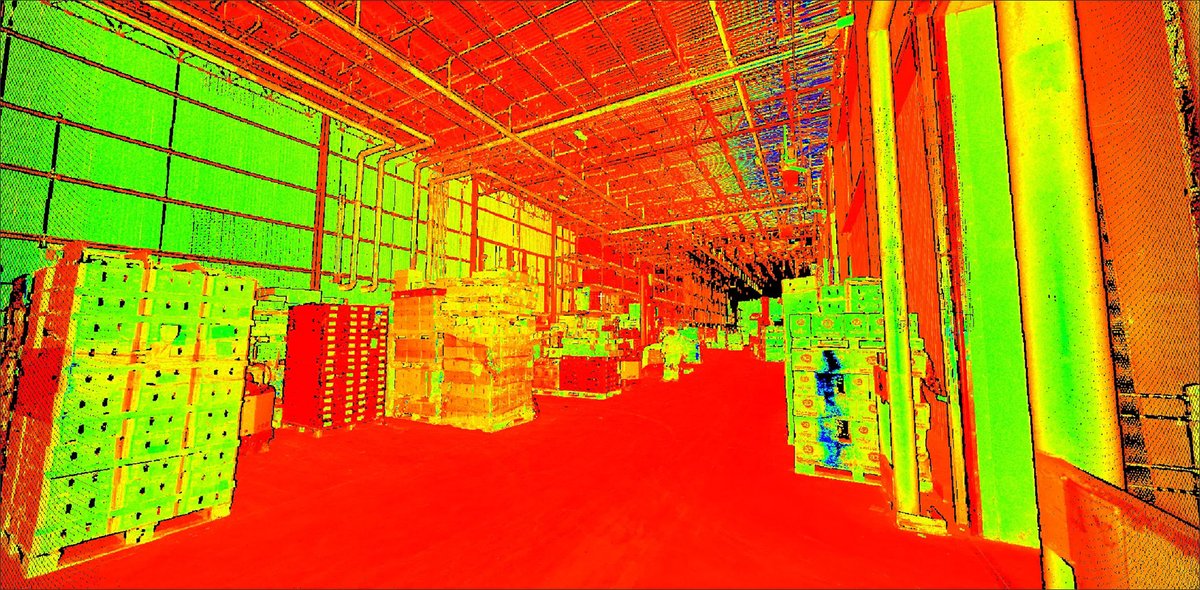 Zelus_USA's tweet photo. Find out what it took to capture building data in this -20 degree cold-storage facility. https://t.co/K2tk3XZKHr @AECbytes https://t.co/j4bOnjWdof