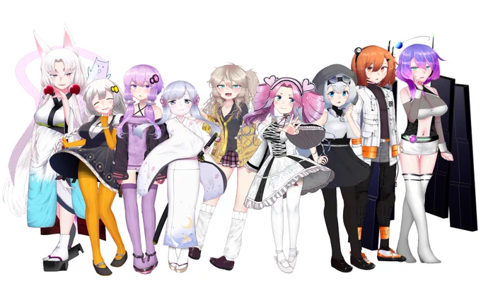 今年もひたすら立ち絵素材だったよ(˘ω˘ )やっぱ音声合成ソフトって最高だZE--☆ #2022年の絵を振り返る 