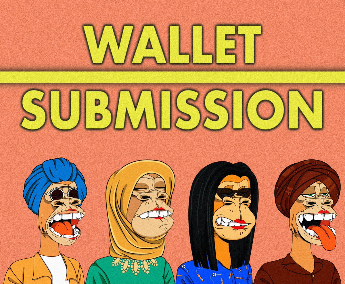 dubaibornapes's tweet photo. 🚨IMPORTANT🚨

If you are a Bored Habibi Apes Holder or you are Whitelisted for Bored HabibTi Apes through #giveaways and collabs please submit your wallet on our Discord: https://t.co/svWnPL48o8 🔥

Please show some support with RT + tag 3 friends ❤️
#nftcommunity #nft #nfts https://t.co/QodzMWJUiK