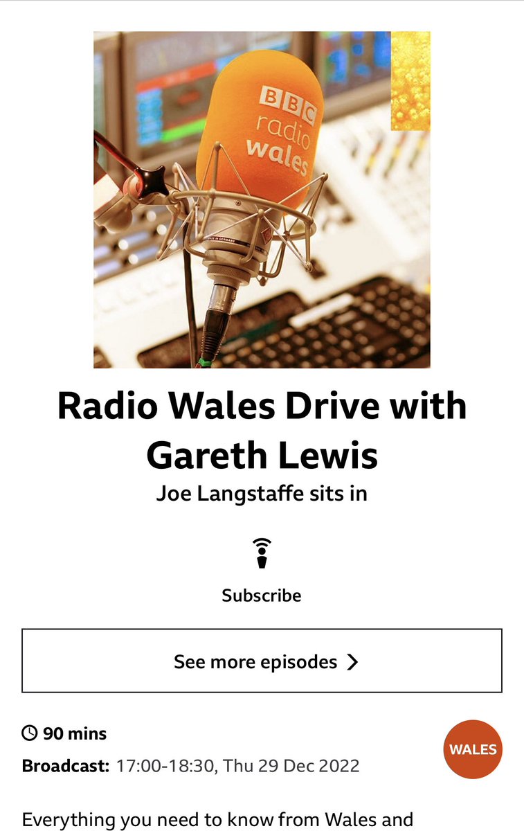 Joe Langstaffe (@joelangstaffe) on Twitter photo First one for a little while! On air on <a href="/BBCRadioWales/">BBC Radio Wales</a> from 5 with the latest on Ukraine, Warren Gatland’s backroom changes and the news that more ex-Lions are set to speak out on sustaining brain injuries after playing rugby First one for a little while! On air on <a href="/BBCRadioWales/">BBC Radio Wales</a> from 5 with the latest on Ukraine, Warren Gatland’s backroom changes and the news that more ex-Lions are set to speak out on sustaining brain injuries after playing rugby
