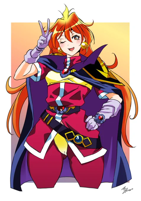 【Skeb依頼】
スレイヤーズからリナ・インバース。
懐かしいですね、ぼく4歳くらいです。

リクエストありがとうございました。 