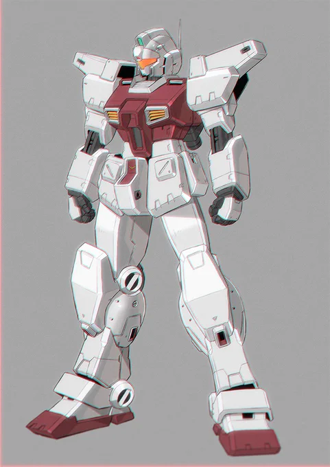 #キョーリューの1日1MS51日目【ジムカスタム(連邦軍標準カラー)】 