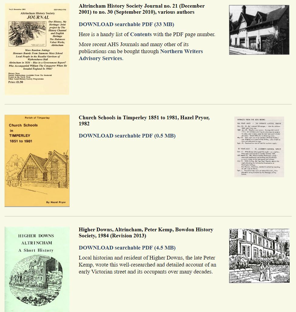 Altrincham Heritage tweet media