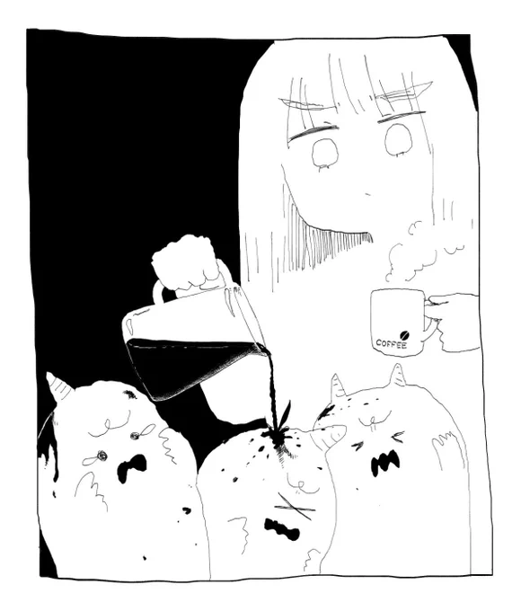 今年の絵であんま再掲してなくて個人的に好きなやつ
節分/テントウムシに含まれる天使の部分/にんじんオバケ/spots on! 