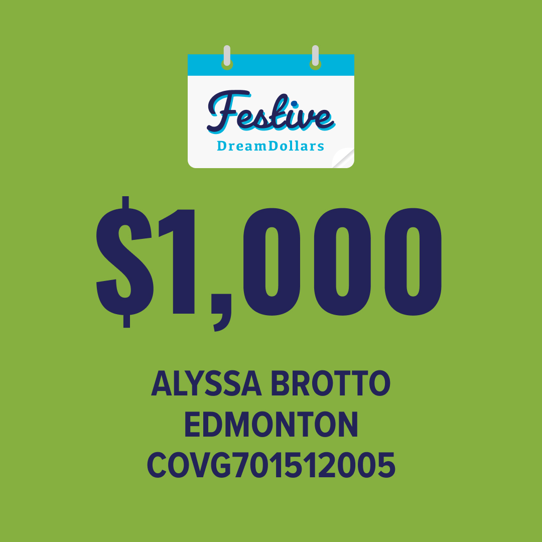 Congratulations to Alyssa Brotto! We think this is a pretty great way to end the week. Happy Holidays! 💙 🎉 🥳